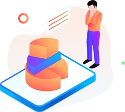 Grafici di statistiche di marketing digitale per monitorare le performance delle strategie online