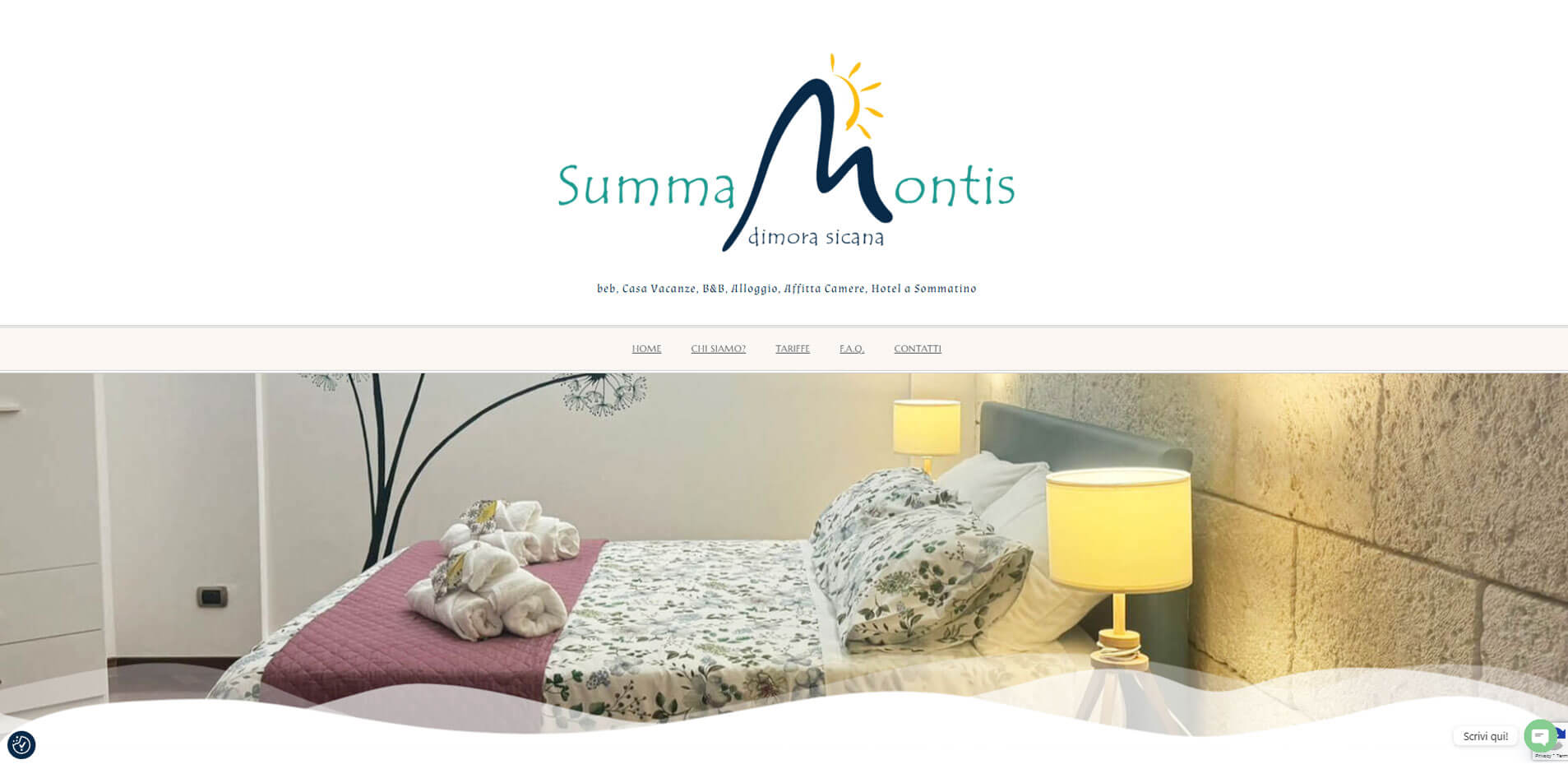 Immagine del sito web Summamuntis.it per servizi montagna e trekking, creato con SEO locale per il territorio veneto